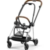 Cybex Stroller Frames*- Mios3 Frame, Chrome/Brown
