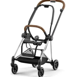 Cybex Stroller Frames*- Mios3 Frame, Chrome/Brown