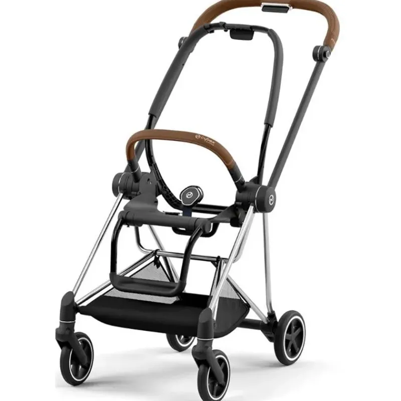 Cybex Stroller Frames*- Mios3 Frame, Chrome/Brown