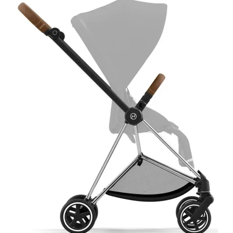Cybex Stroller Frames*- Mios3 Frame, Chrome/Brown