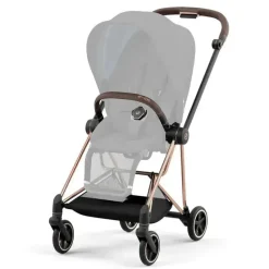 Cybex Stroller Frames*- Mios3 Frame, Rose Gold/Brown
