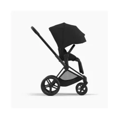 Cybex Single Strollers*- Priam 4 Stroller Matte Black Frame/Deep Black Seat
