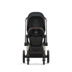 Cybex Single Strollers*- Priam4, Rose Gold Frame + Sepia Black Seat Pack