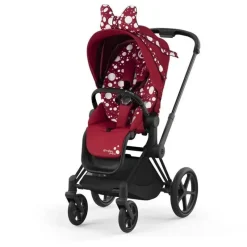 Cybex Add-On Seats & Boards*- Priam4/Epriam2 Seat Pack, Petticoat Red by Jeremy Scott