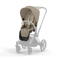 Cybex Liners & Color Packs*- Priam4/Epriam2 Seat Pack, Cozy Beige