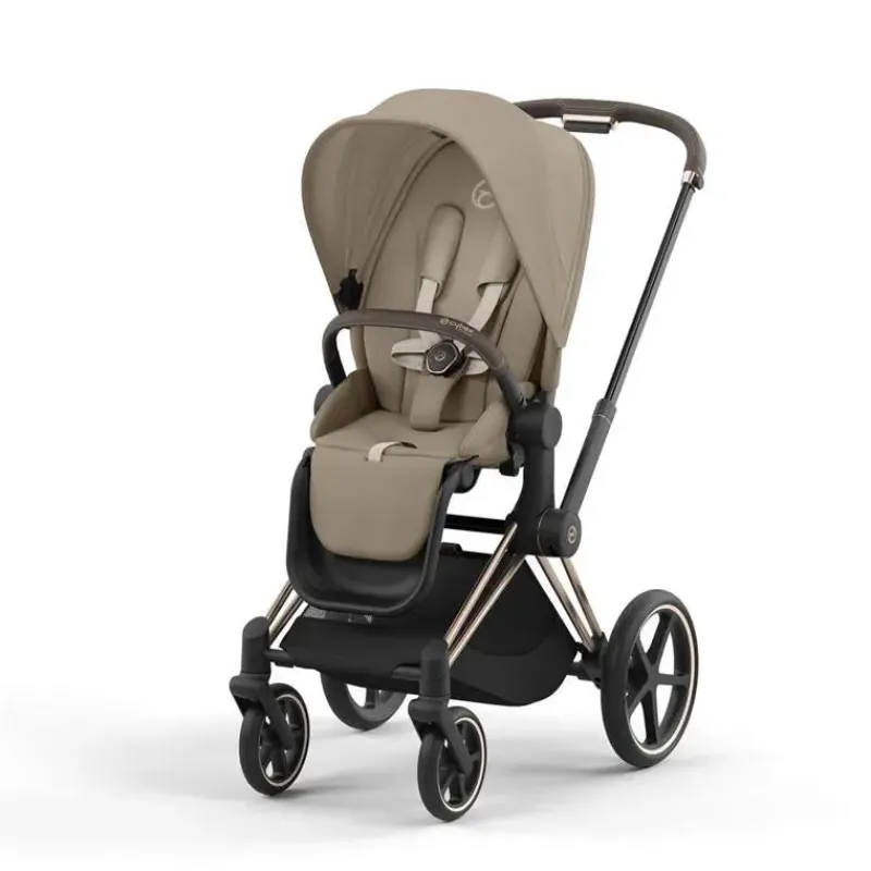 Cybex Liners & Color Packs*- Priam4/Epriam2 Seat Pack, Cozy Beige
