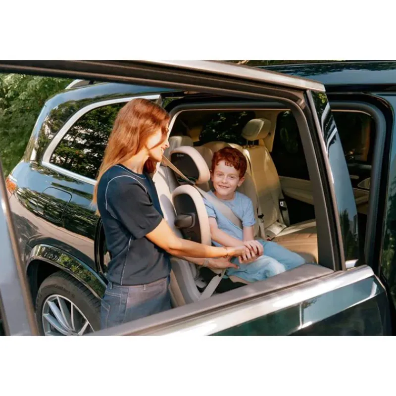 Cybex Booster Car Seats*- Solution G2 Folding Travel High-Back Booster, Moon Black