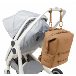 Dagner Dover Diaper Backpacks*- Indi Diaper Backpack In Camel, Large