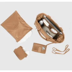 Dagner Dover Tote Bags*- Wade Diaper Tote In Camel