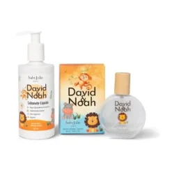 Baby Jolie Bath Gift Set|Bodywash & Soap*David & Noah By - Body Wash + Perfume Bundle