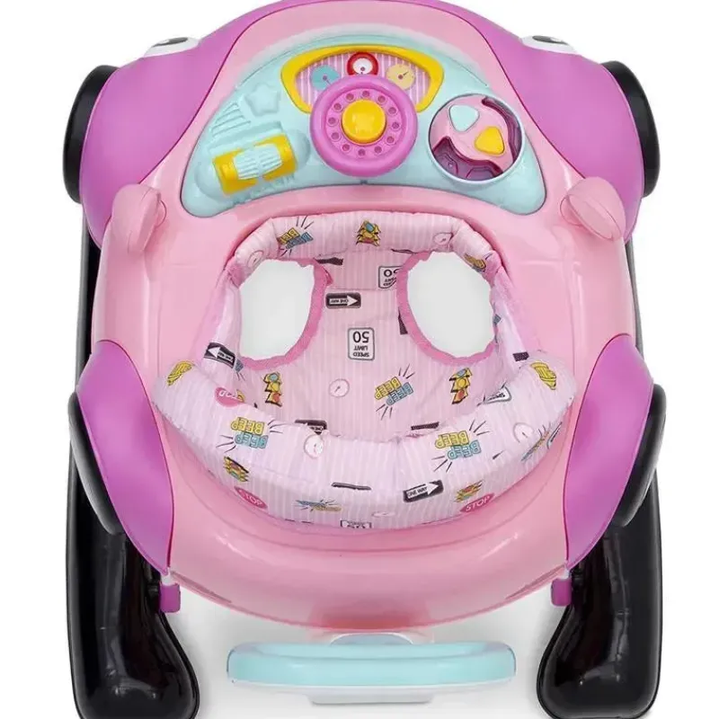 Delta Walkers|Toys For 0-12 Months*- First Race 2-in-1 Walker, Pink