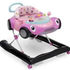 Delta Walkers|Toys For 0-12 Months*- First Race 2-in-1 Walker, Pink