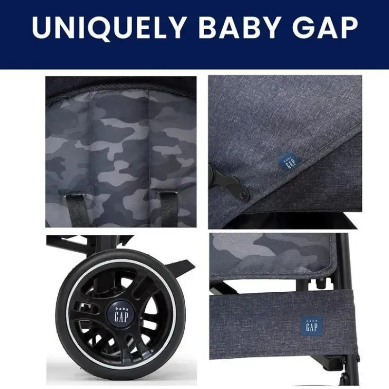 Delta Umbrella Strollers*- Gap Classic Umbrella Lightweight Stroller Black