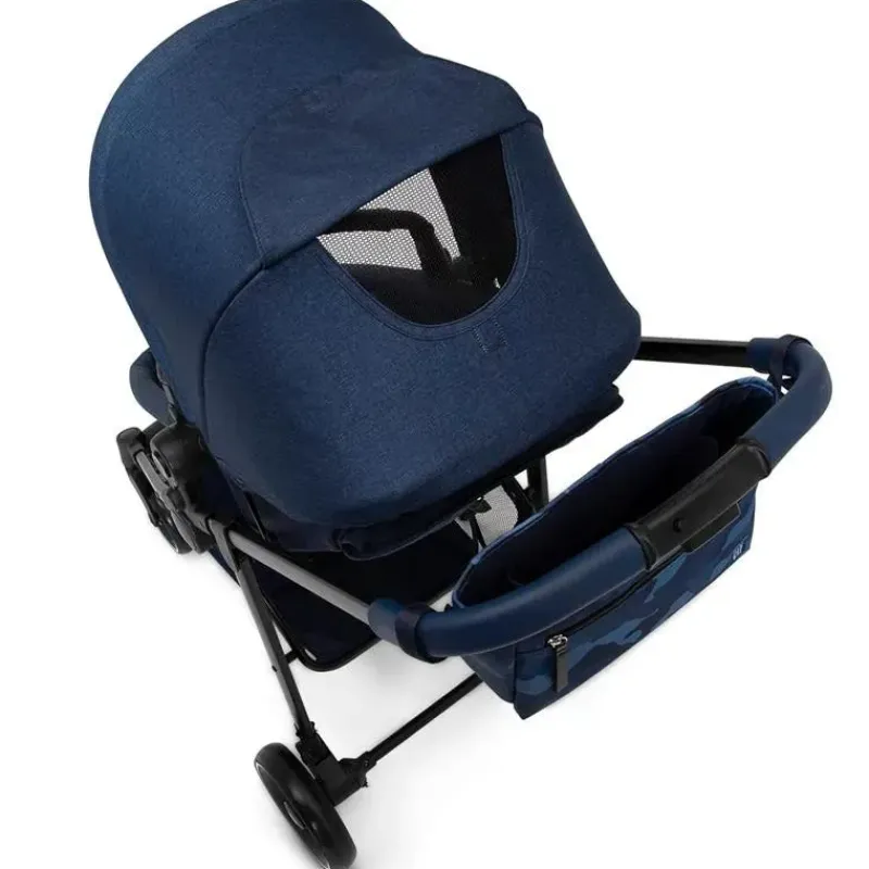 Delta Single Strollers*Children - Baby Gap 2-In-1 Carriage Stroller, Camo Blue