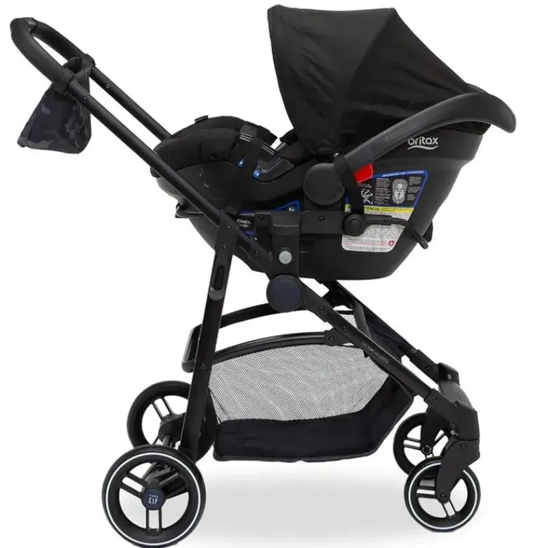Delta Single Strollers*Children - Baby Gap 2-In-1 Carriage Stroller, Camo Blue