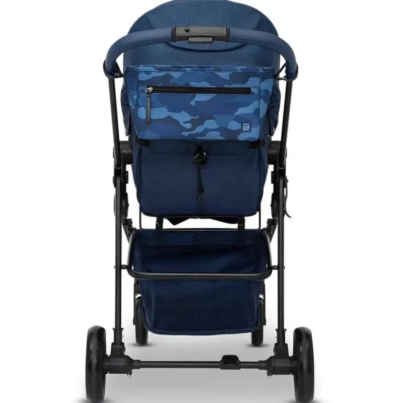 Delta Single Strollers*Children - Baby Gap 2-In-1 Carriage Stroller, Camo Blue
