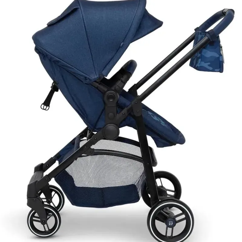 Delta Single Strollers*Children - Baby Gap 2-In-1 Carriage Stroller, Camo Blue