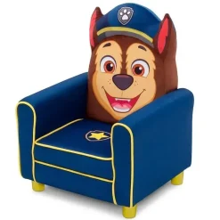 Delta Paw Patrol*Children - Figural Upholstered Kids Chair, Nick Jr. PAW Patrol Chase