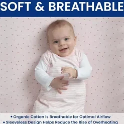 Delta Baby Sleepwear*Children - Gap babyGap TrueSleep Sleep Sack, 6-12 Months, Pink Stripe