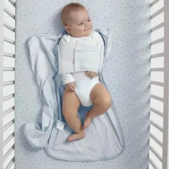 Delta Baby Sleepwear*Children - Gap babyGap TrueSleep Sleep Sack, 6-12 Months, Bluish Grey Stripe