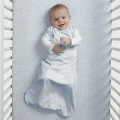 Delta Baby Sleepwear*Children - Gap babyGap TrueSleep Sleep Sack, 6-12 Months, Bluish Grey Stripe