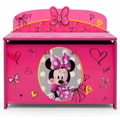 Disney Mickey & Minnie*Delta Minnie Mouse Toy Box For Kids