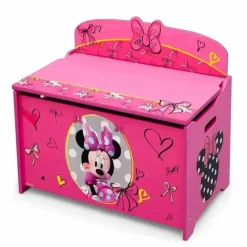 Disney Mickey & Minnie*Delta Minnie Mouse Toy Box For Kids