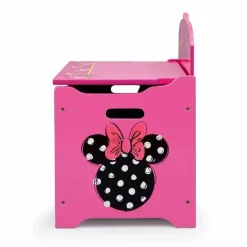 Disney Mickey & Minnie*Delta Minnie Mouse Toy Box For Kids