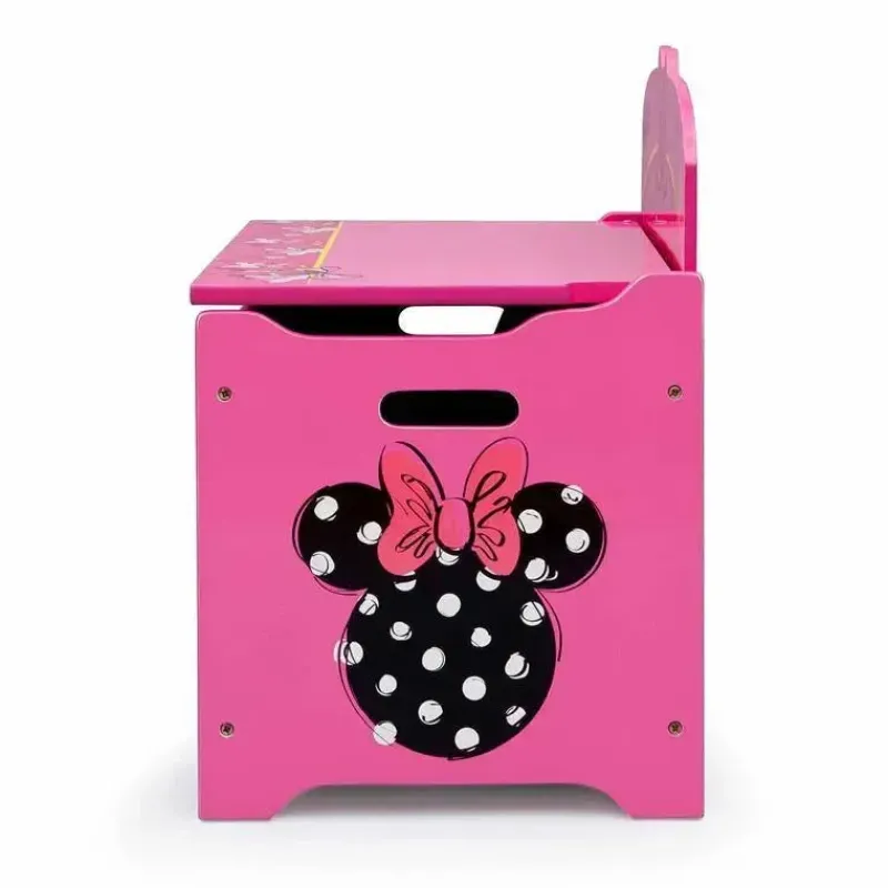 Disney Mickey & Minnie*Delta Minnie Mouse Toy Box For Kids