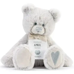 Demdaco Plush & Stuffed Animals|Birthday Party*- April Birthstone Plush Bear