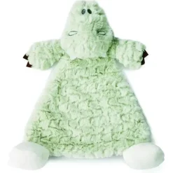 Demdaco Lovies, Security Blankets & Blankies*- Arnie Alligator Rattle Blankie