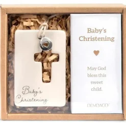 Demdaco Baptism|Gifts Up To $25*- Baby's Christening Boxed Collectible Keepsake Token