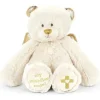 Demdaco Baptism|Gifts Up To $25*- Bear Guardian Angel Plush