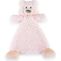 Demdaco Lovies, Security Blankets & Blankies*- Bella Bear Rattle Blankie