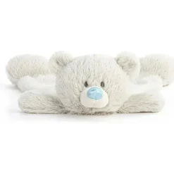 Demdaco Plush & Stuffed Animals*- Birthstone Blue and Grey, Stuffed Animal Blankie Bear December