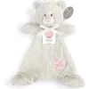 Demdaco Plush & Stuffed Animals|Birthday Party*- Birthstone Color Tourmaline and Grey, Stuffed Animal Blankie Bear October