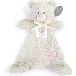Demdaco Plush & Stuffed Animals|Birthday Party*- Birthstone Color Tourmaline and Grey, Stuffed Animal Blankie Bear October