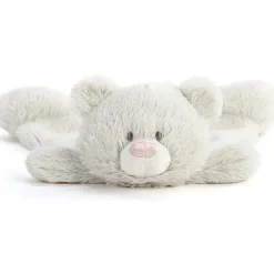Demdaco Plush & Stuffed Animals|Birthday Party*- Birthstone Color Tourmaline and Grey, Stuffed Animal Blankie Bear October