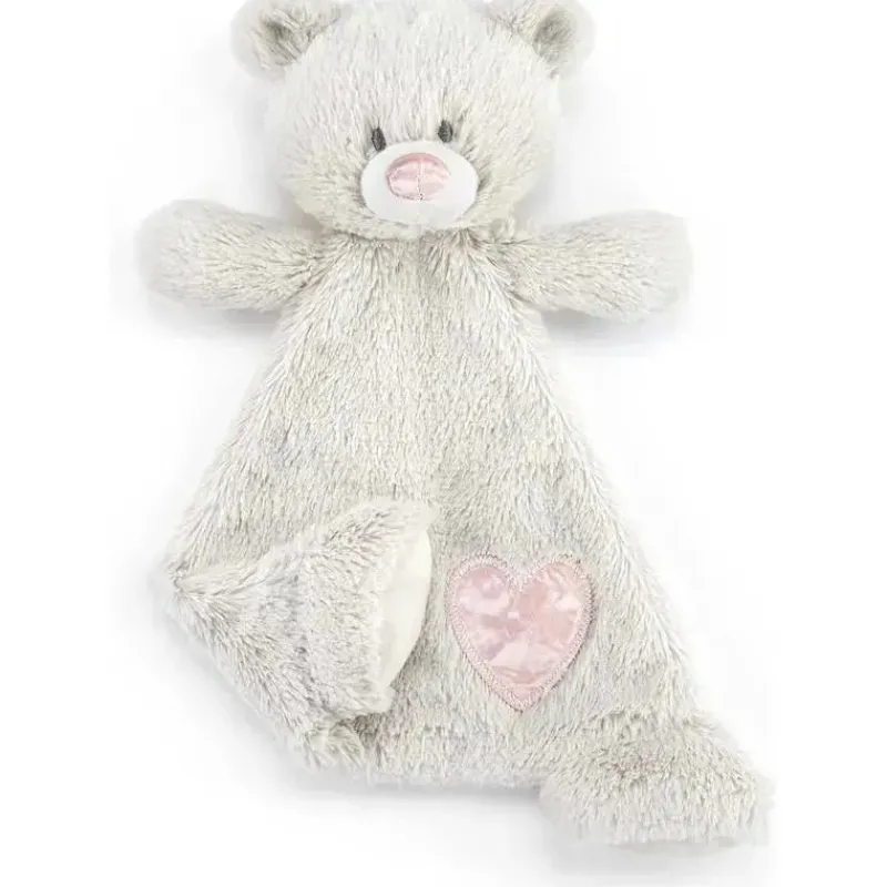 Demdaco Plush & Stuffed Animals|Birthday Party*- Birthstone Color Tourmaline and Grey, Stuffed Animal Blankie Bear October