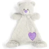 Demdaco Plush & Stuffed Animals|Birthday Party*- Birthstone Color Alexandrite and Grey, Stuffed Animal Blankie Bear June