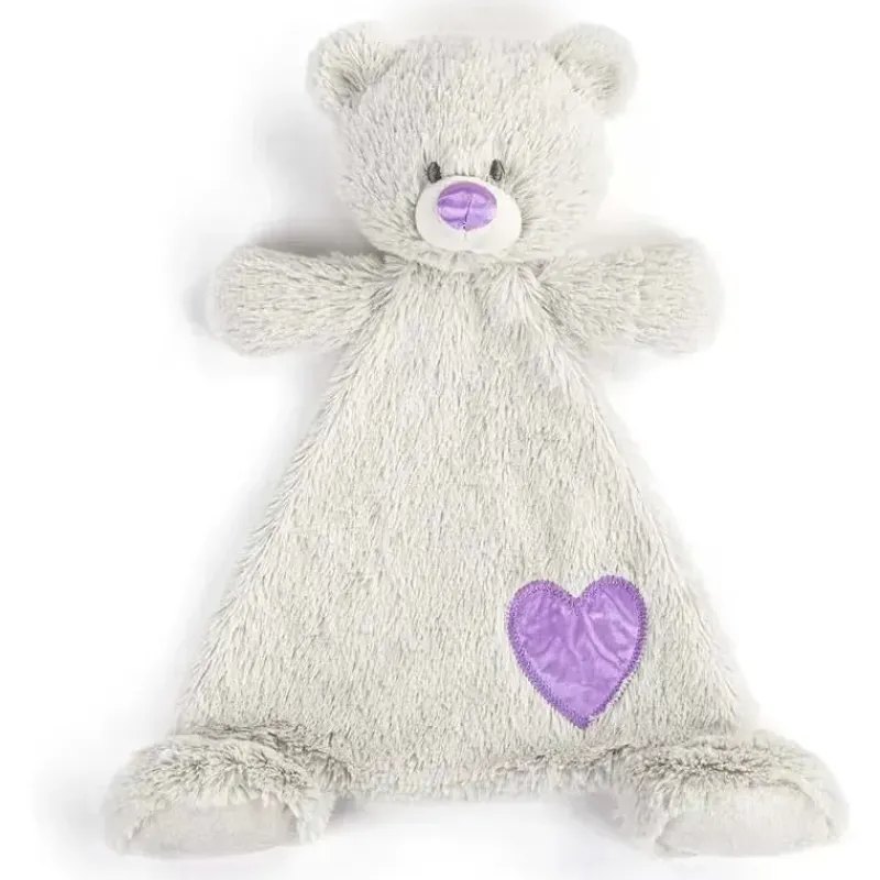 Demdaco Plush & Stuffed Animals|Birthday Party*- Birthstone Color Alexandrite and Grey, Stuffed Animal Blankie Bear June