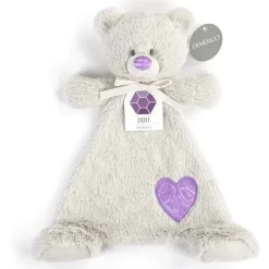 Demdaco Plush & Stuffed Animals|Birthday Party*- Birthstone Color Alexandrite and Grey, Stuffed Animal Blankie Bear June