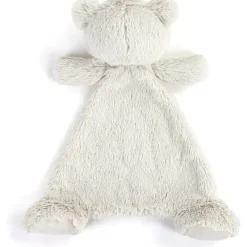 Demdaco Plush & Stuffed Animals|Birthday Party*- Birthstone Color Aquamarine and Grey, Stuffed Animal Blankie Bear March