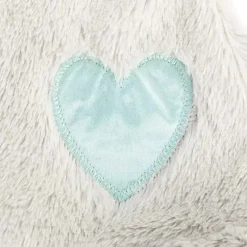 Demdaco Plush & Stuffed Animals|Birthday Party*- Birthstone Color Aquamarine and Grey, Stuffed Animal Blankie Bear March