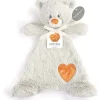 Demdaco Plush & Stuffed Animals|Birthday Party*- Birthstone Color Citrine and Grey, Stuffed Animal Blankie Bear November
