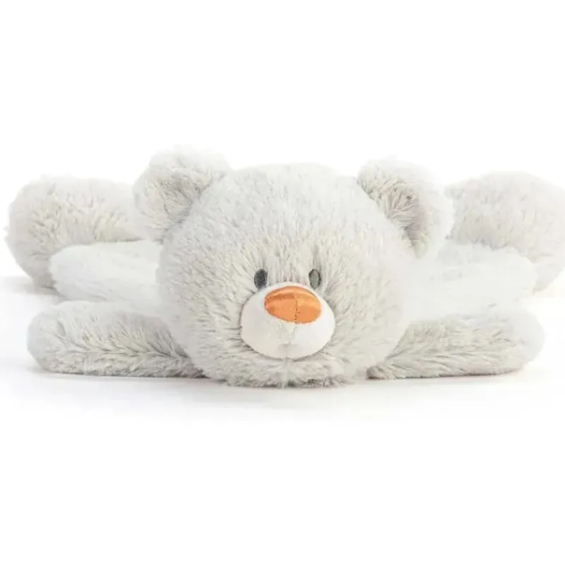 Demdaco Plush & Stuffed Animals|Birthday Party*- Birthstone Color Citrine and Grey, Stuffed Animal Blankie Bear November