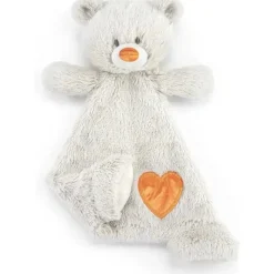 Demdaco Plush & Stuffed Animals|Birthday Party*- Birthstone Color Citrine and Grey, Stuffed Animal Blankie Bear November
