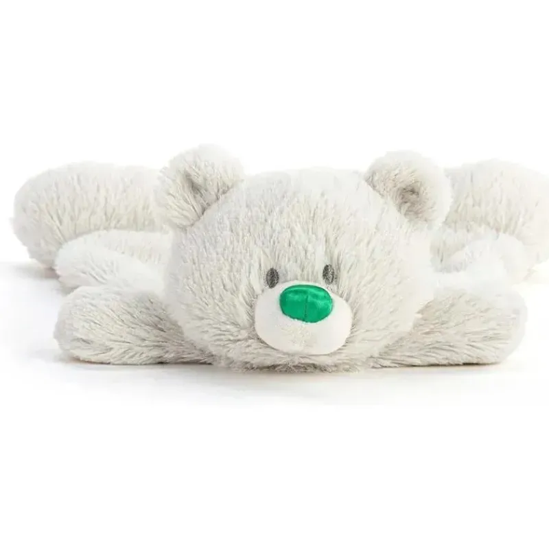 Demdaco Plush & Stuffed Animals|Birthday Party*- Birthstone Color Emerald Green and Grey, Stuffed Animal Blankie Bear May