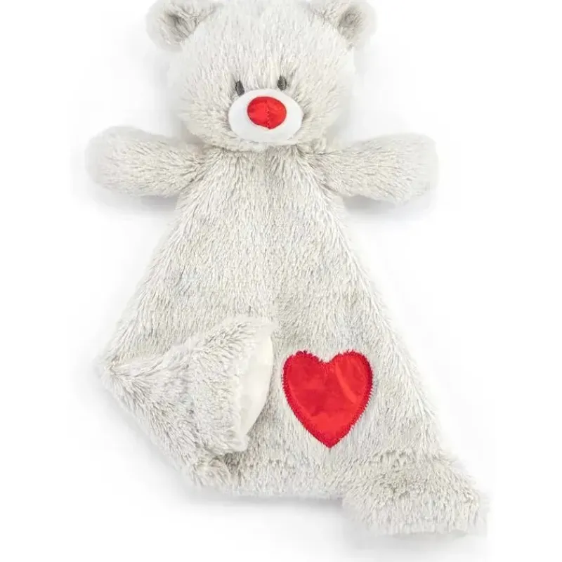 Demdaco Plush & Stuffed Animals|Birthday Party*- Birthstone Color Ruby and Grey, Stuffed Animal Blankie Bear July