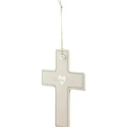 Demdaco Baptism*- Bless This Child Wall Cross, Neutral